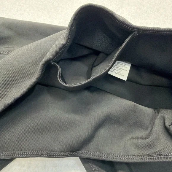 NIKE Black One Dri-Fit Swoosh Run Mid-Rise 7/8 Active Running Leggings Size S - Picture 12 of 15